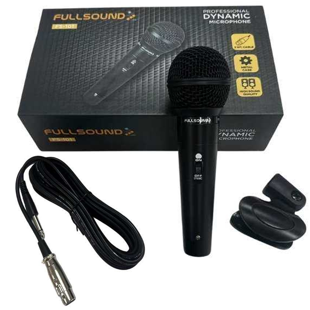 El Mikrofonu Kablolu Dinamik Fullsound K-FS-101