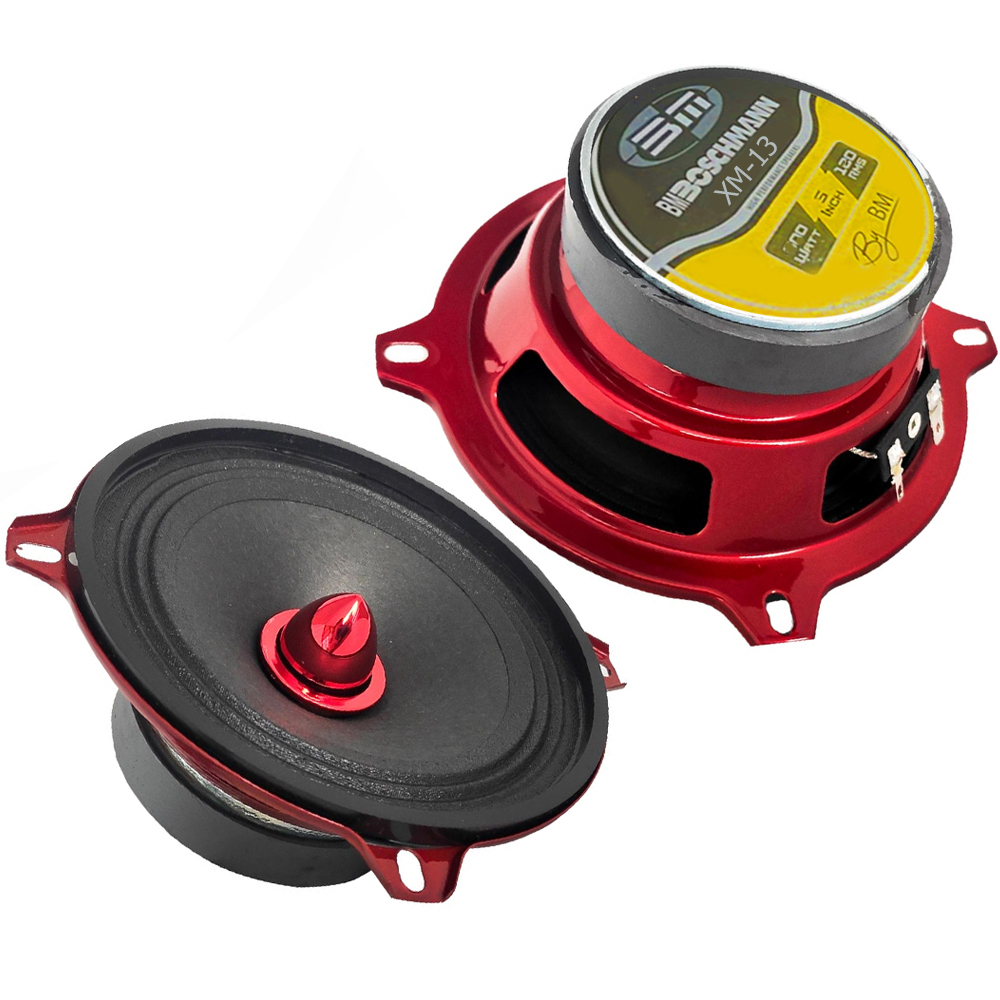 Oto Midrange 13cm 600w 2 Adet Fişek Göbek Boschman XM-13