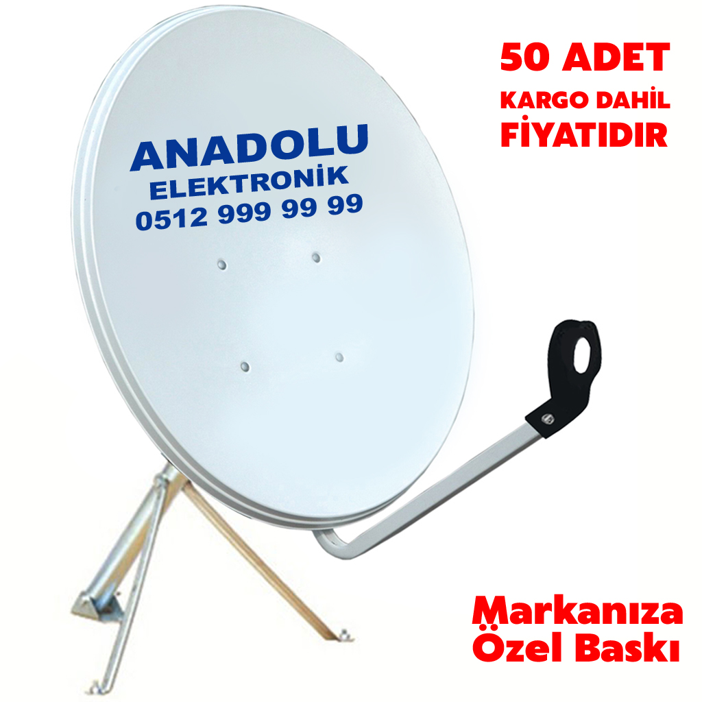 85cm Markanızla Çanak Anten 50 Adet Poke PK-8015