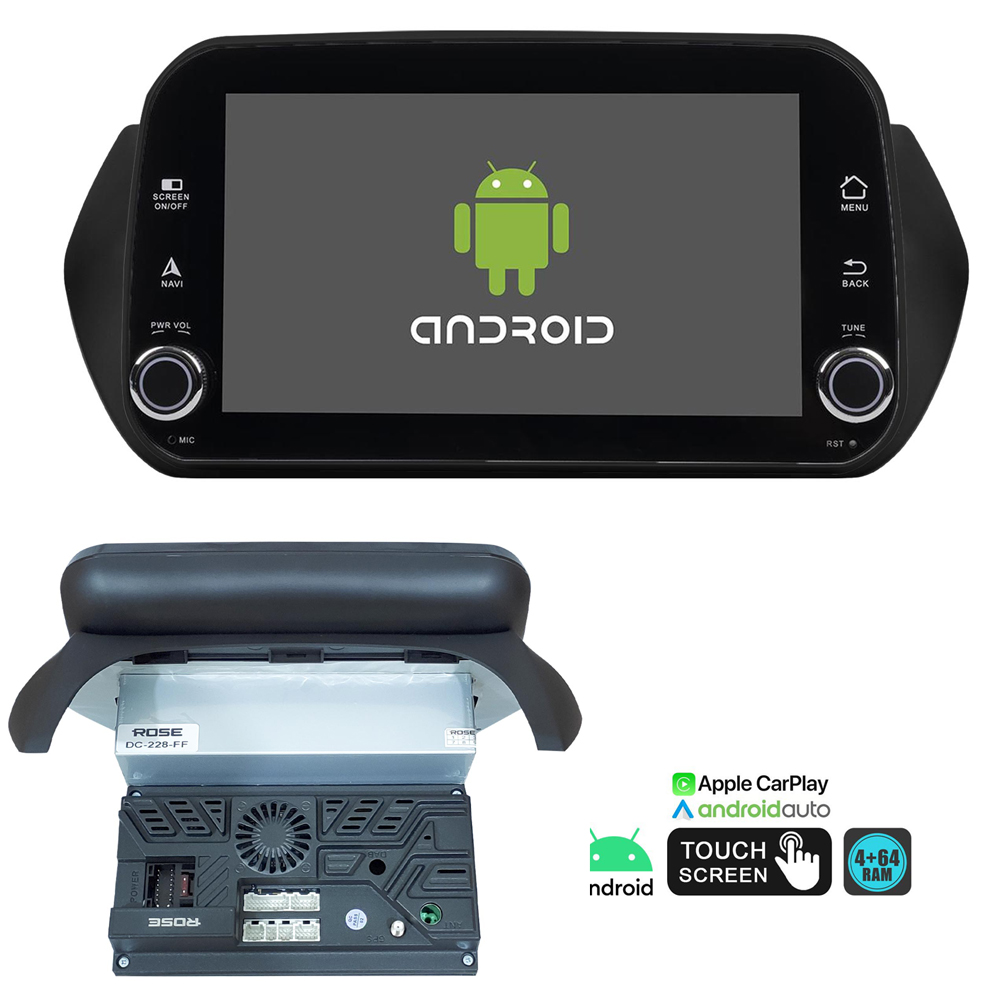 8'' Fiat Egea 4-64 Multimedya Rose DC-228-FF