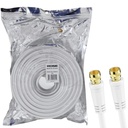 RG6 F Konnektörlü Hazır Anten Kablo 50mt Rose RC-24-50