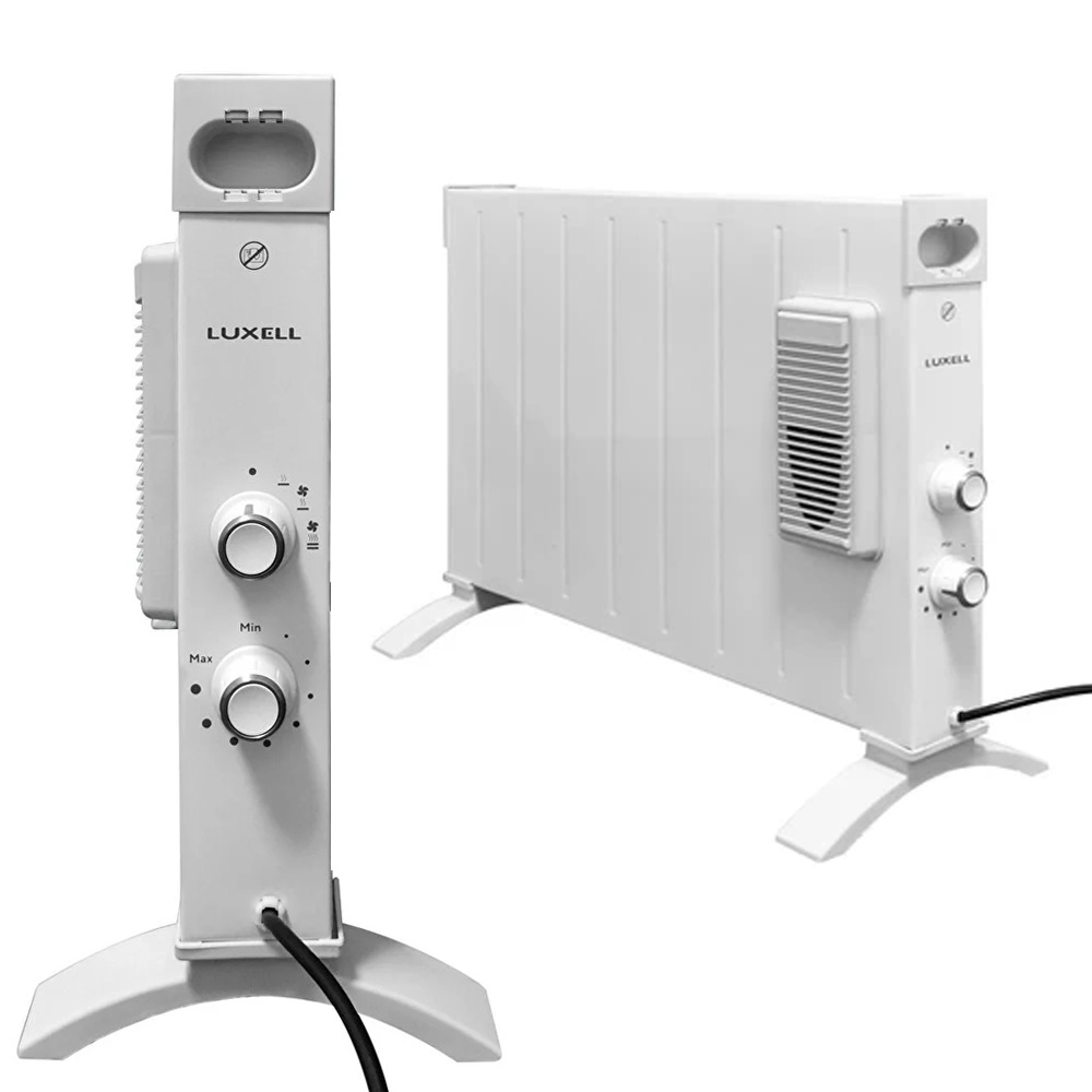 Elektrikli Isıtıcı Fanlı 2500w New Seri Beyaz Luxell HC-2952