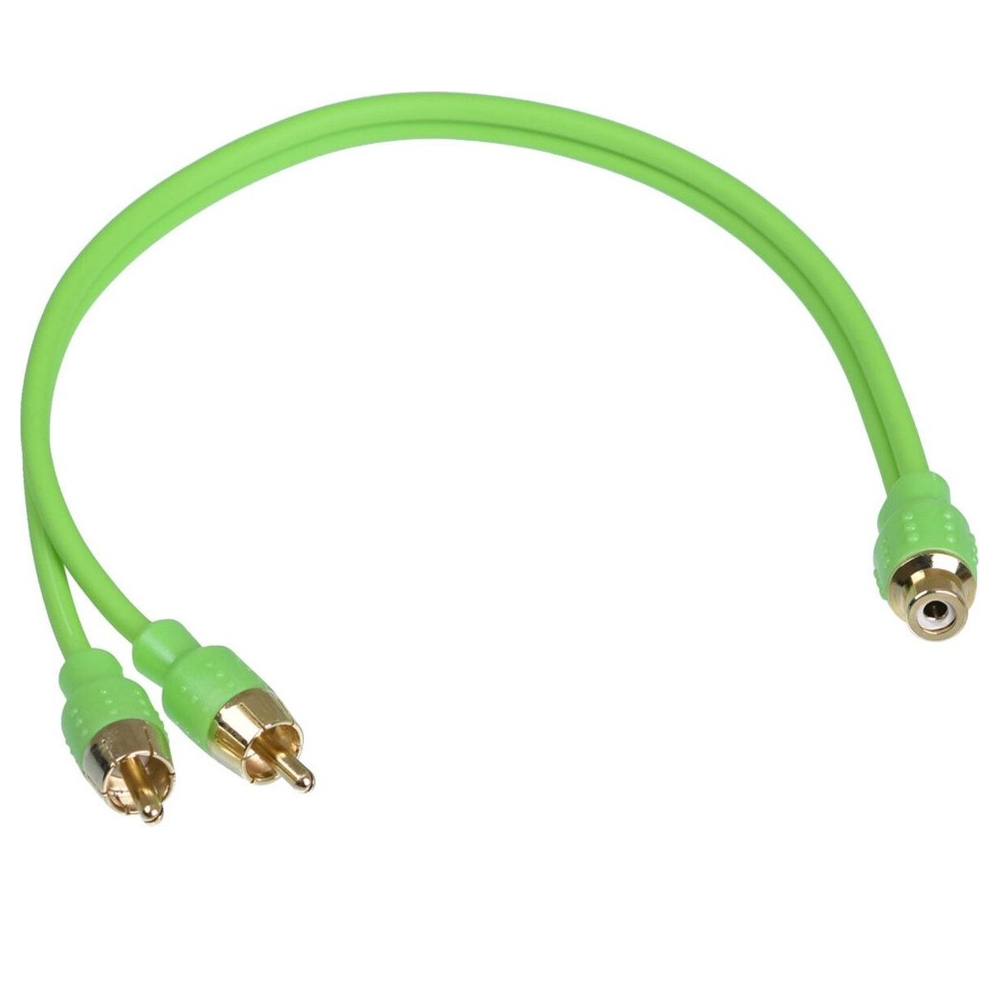 Oto Anfi Y Kablo 2 Erkek 1 Dişi OFC Bakır For-x XY-20 RCA