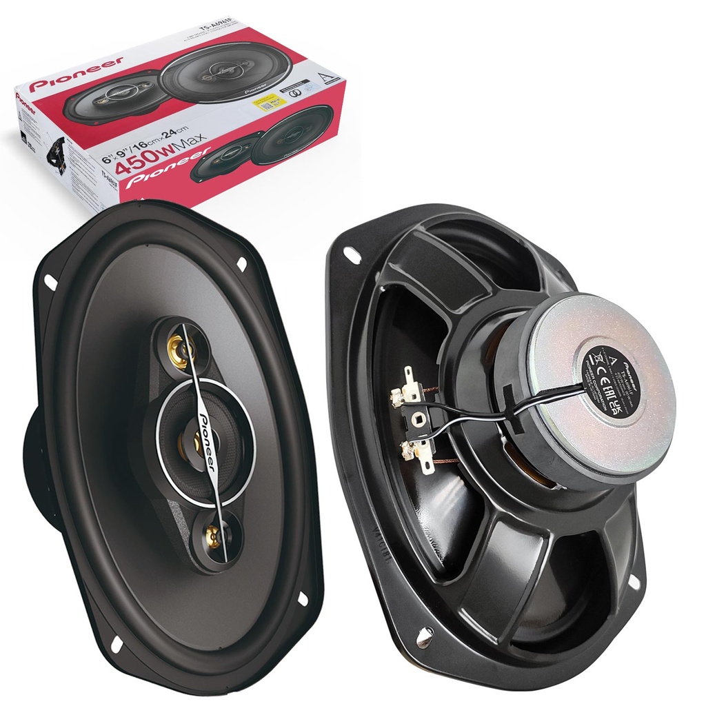 Oval 6x9 Oto Hoparlör Koaksiyel 450w 2 Adet Digicom Pioneer TS-A6961F