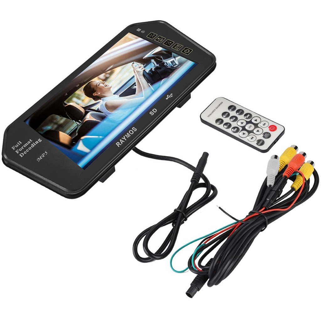7'' Aynalık Monitör Bluetooth Kamera Bağlantılı Raymos RV-8888BT