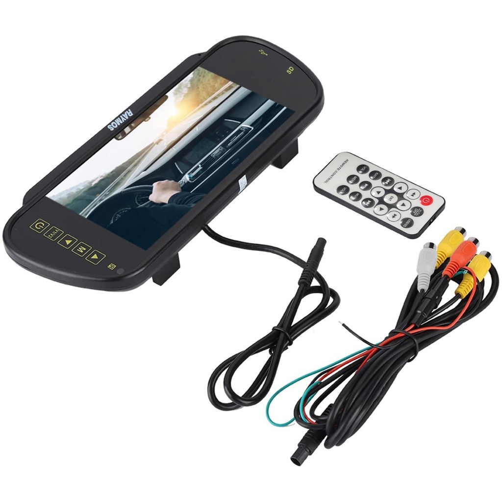 7'' Aynalık Monitör Bluetooth DVR Kamera Raymos RV-7777BT