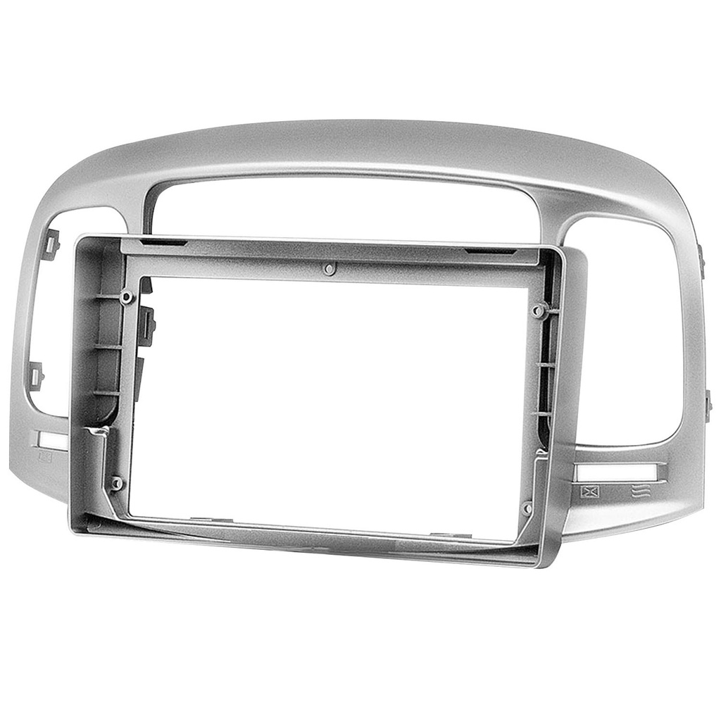 9" Hyundai Accent Era 2009-2011 Silver Çerçeve Rose RS-0711