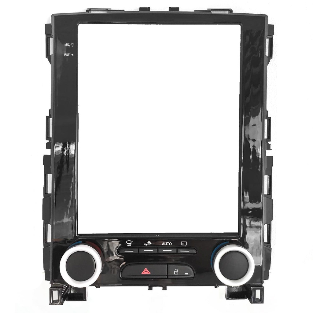 9,7" Renault Megane 4 2018-2021  Piano Black Çerçeve Rose RS-8004