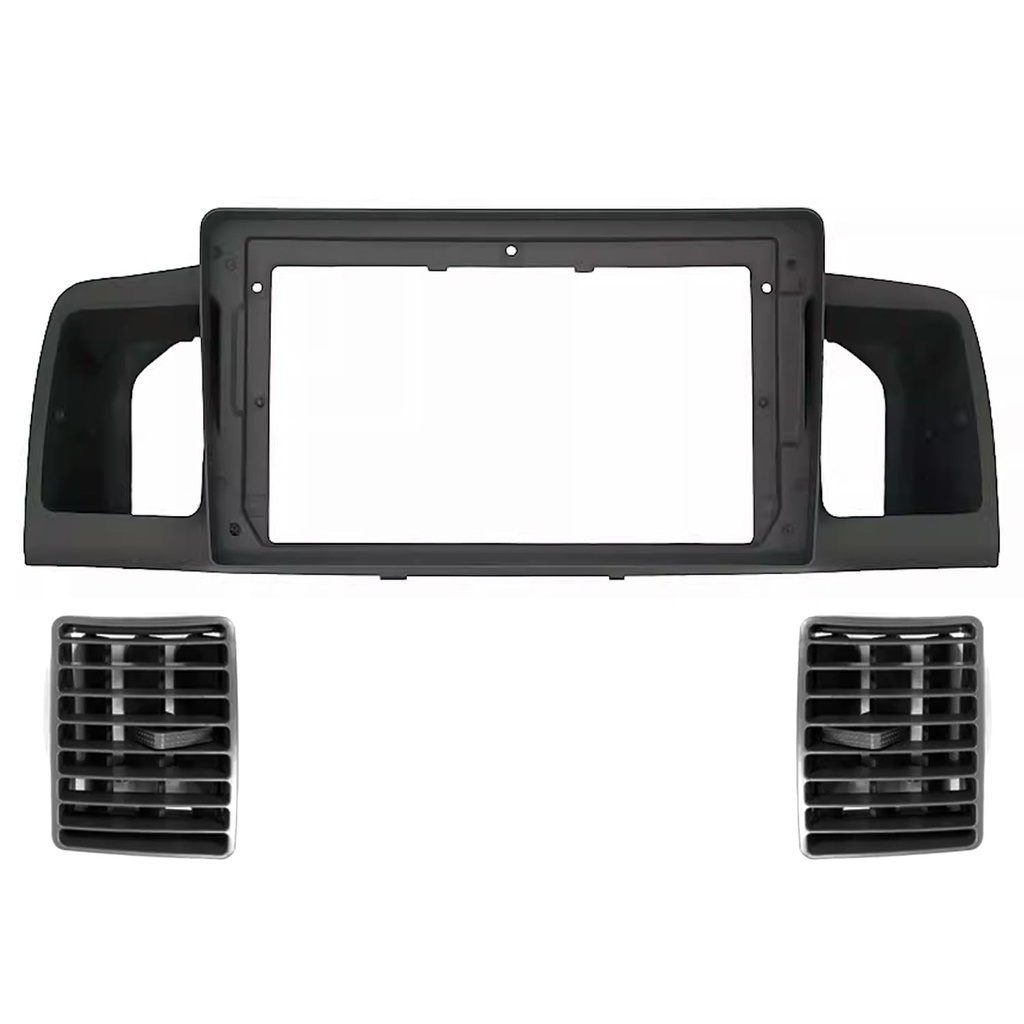 9" Toyota Corolla 2007+ Black Çerçeve Rose RS-0254A