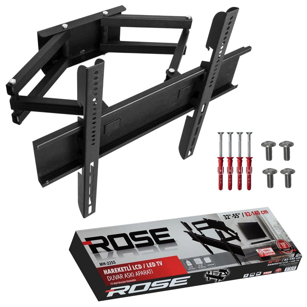 32'' 55'' 82-140cm Lcd Askı Aparatı 6 Kol Hareketli Rose MH-2255