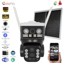 Smart Solar Akıllı Güvenlik Kamerası Starlight 3 Kamera 6MP Gece Renkli Sesli Apronx APX-WP266OZ