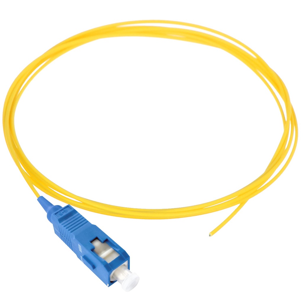 Pigtail Fiber Optik Kablo 1.5mt 12-SC/UPC/Pc/Sm 1 Core G652D Apronx APX-FA201