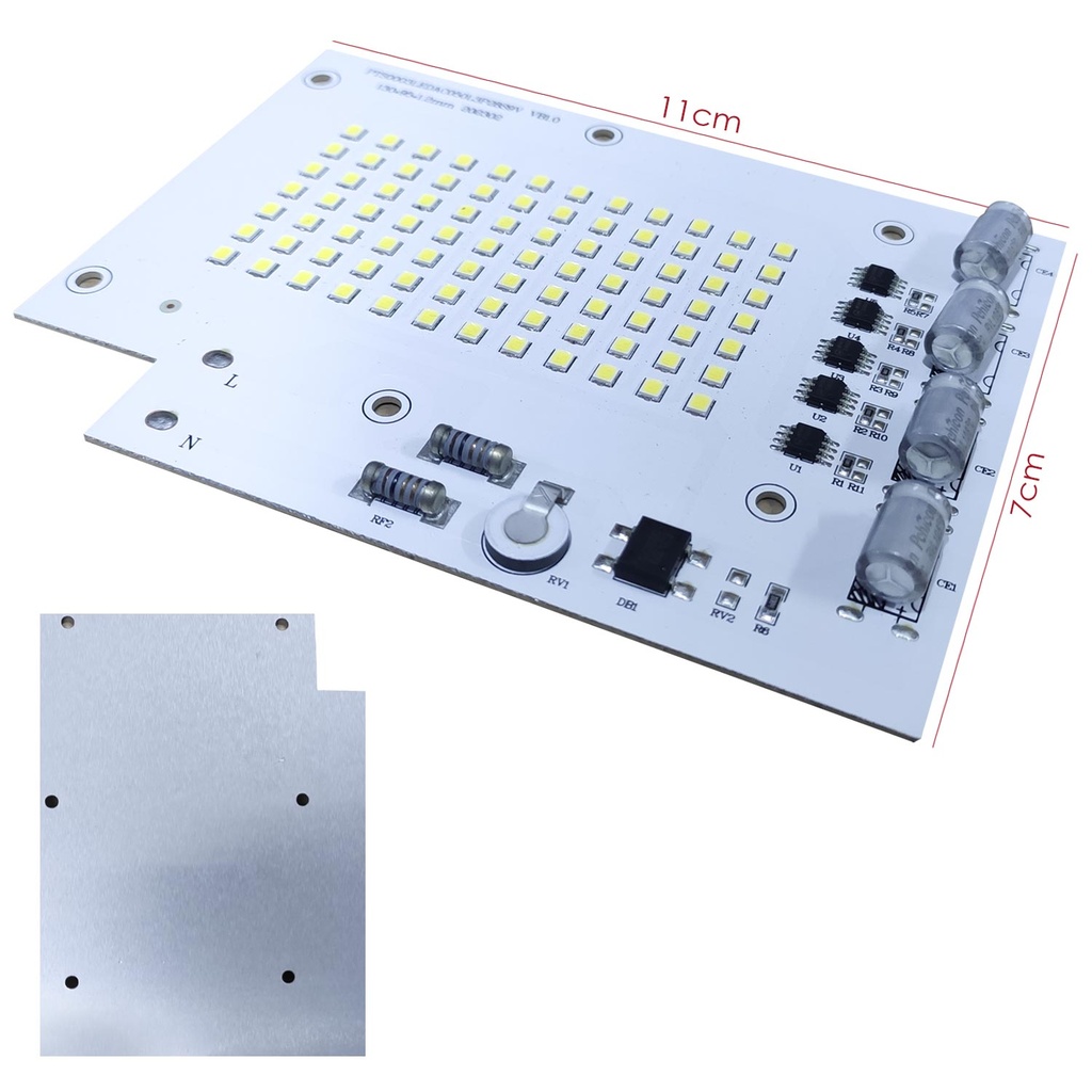 Projektör Kartı 100w 84 SMD Led