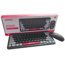 Mini Klavye Mouse Set Sessiz Ofis Kablosuz Q Türkçe  Jedel WS-681B