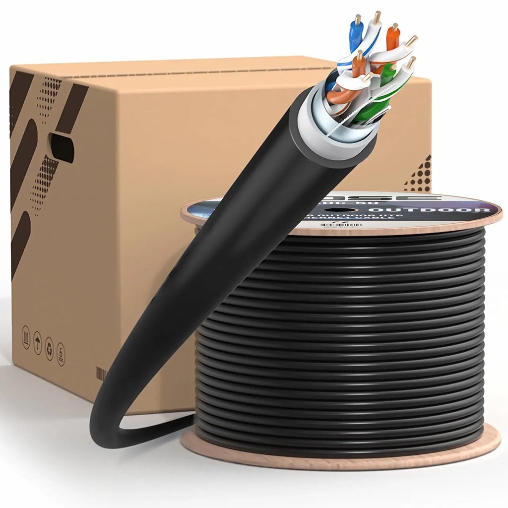 Cat6 Kablo Zırhlı 23Awg 0.50 305mt Rose RDC-50