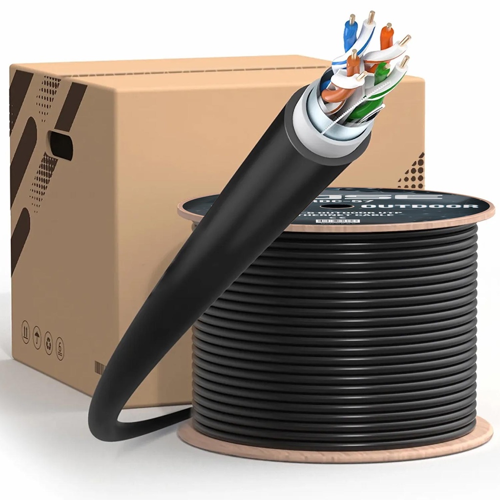 Cat6 Kablo Zırhlı 23Awg 0.57 305mt Rose RDC-57