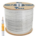 80Tel RG6/U6 Gold Anten Kablosu 1.02 300mt Poke PK-1502