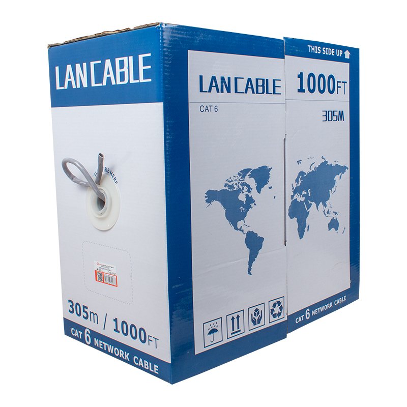 Cat6 Bakır Kablo 23Awg 0.57 CU 305mt PM-6835
