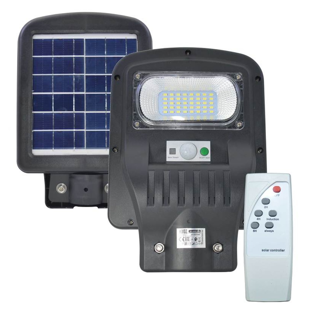 Solar Şarjlı Sokak Lambası 50w Kumandalı Beyaz Horoz Grand-50