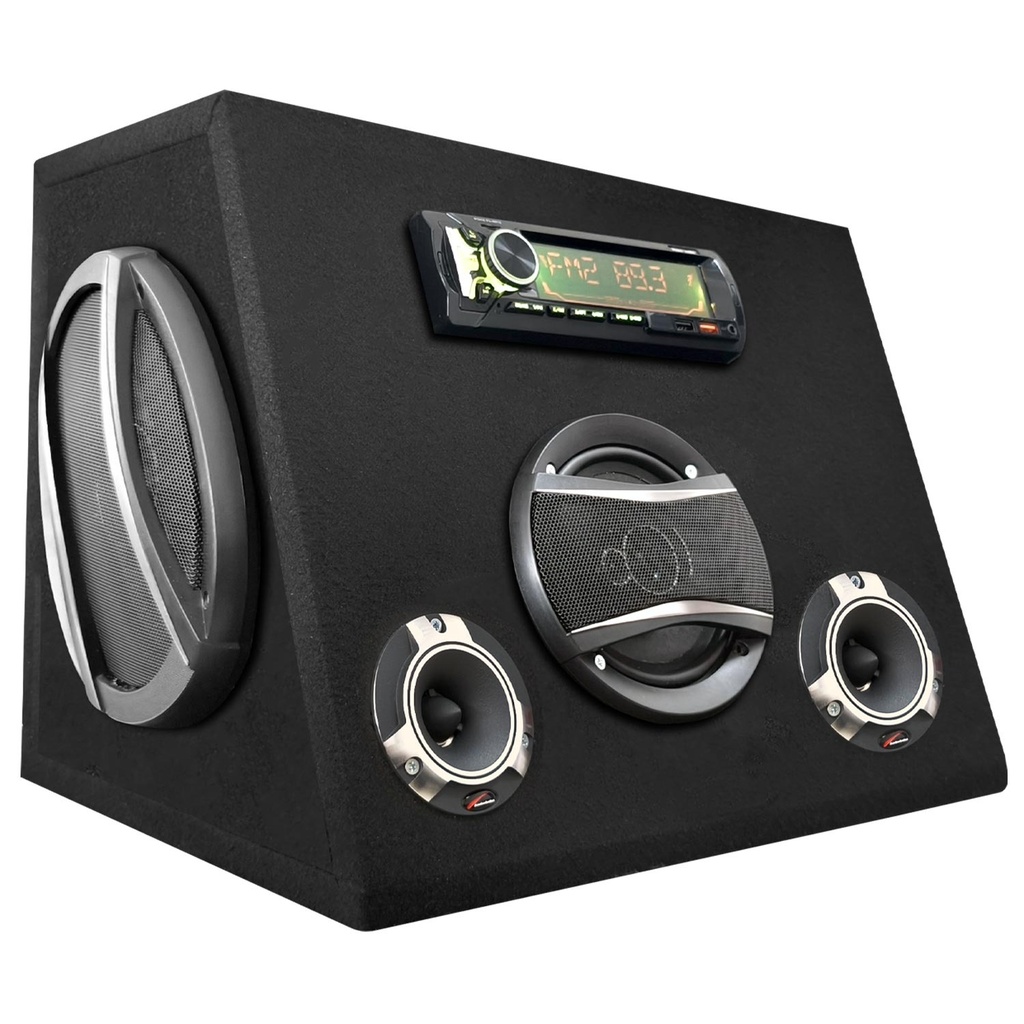 Seyyar Ses Sistemi 500w Teyp'li Bluetooth Fm Usb Bass Tiz Poke PK-8363