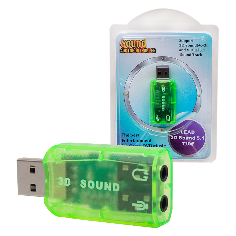 Usb Ses Kartı 5.1 Kanal 2.0 PM-2449