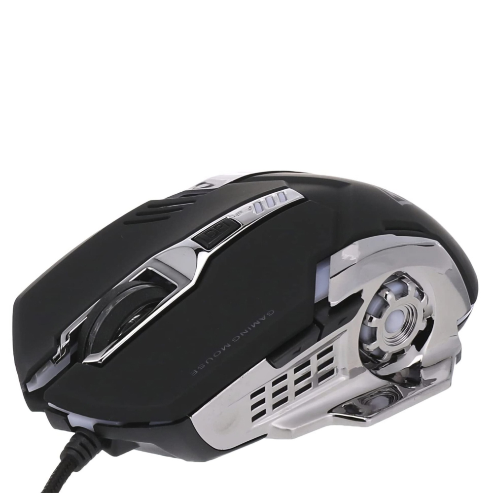 Oyuncu Mouse Örgü Kablolu RGB Işıklı Gaming Mouse PLX-611