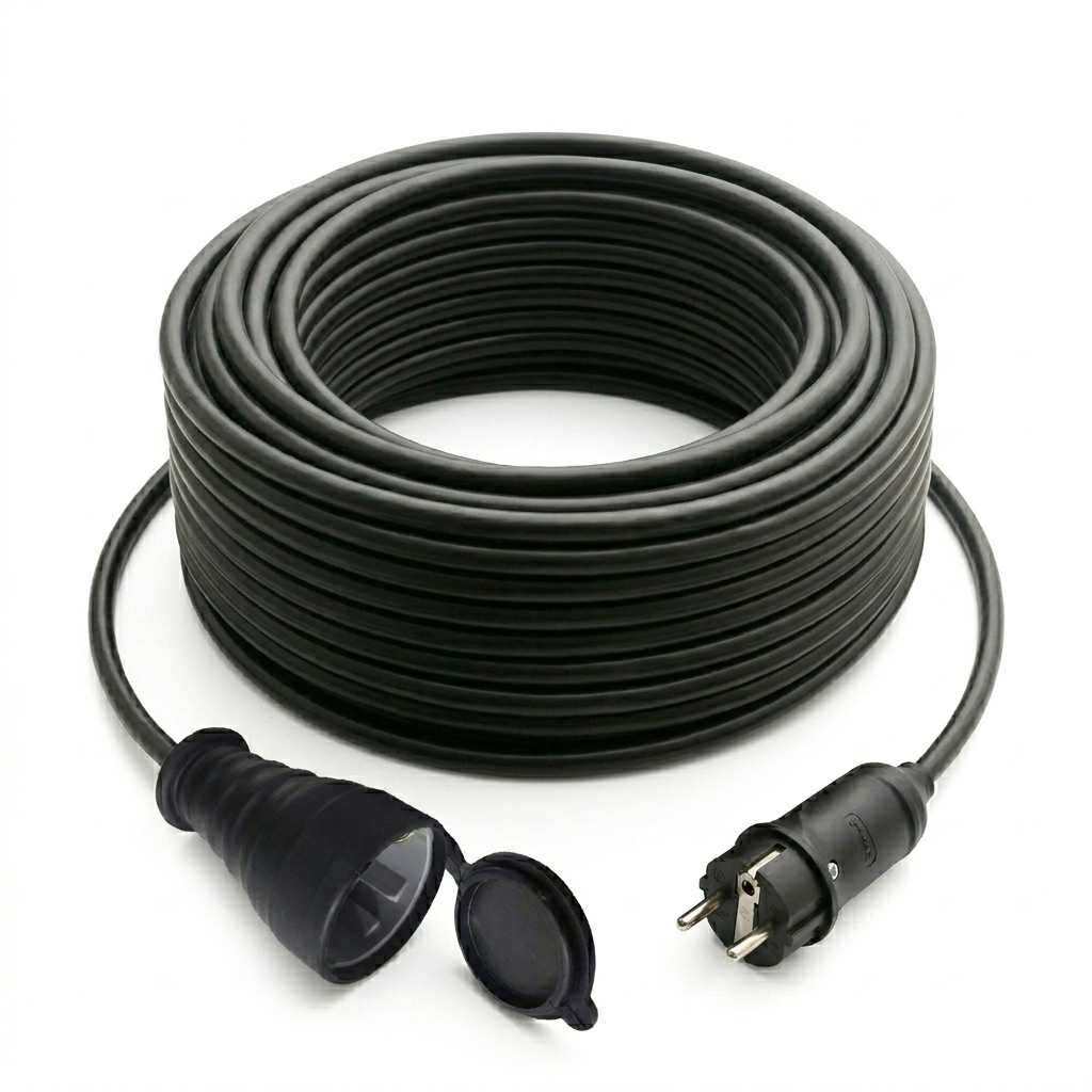 30mt Uzatma Kablo Topraklı Kauçuk 3x1.5 MCN-30MT