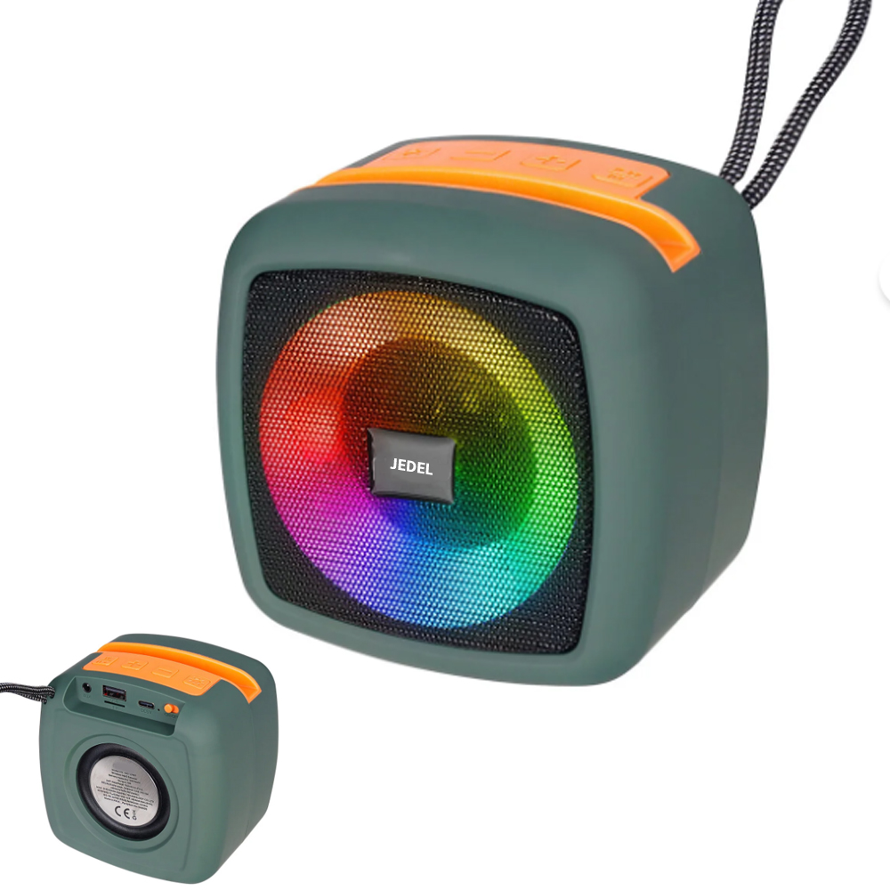 Müzik Kutusu Fm RGB Bluetooth Yüksek Sesli Speaker Jedel LG-245