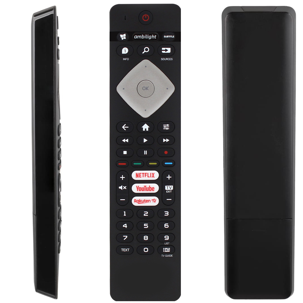 Philips Netflix Rakuten Youtube RM-L1660 LCD LED TV Kumanda Poke PK-7401