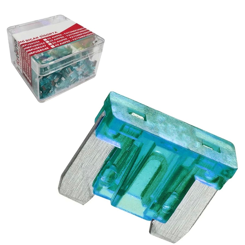 Micro Oto Sigorta 15a 100 Adet Fatone FUSE-048