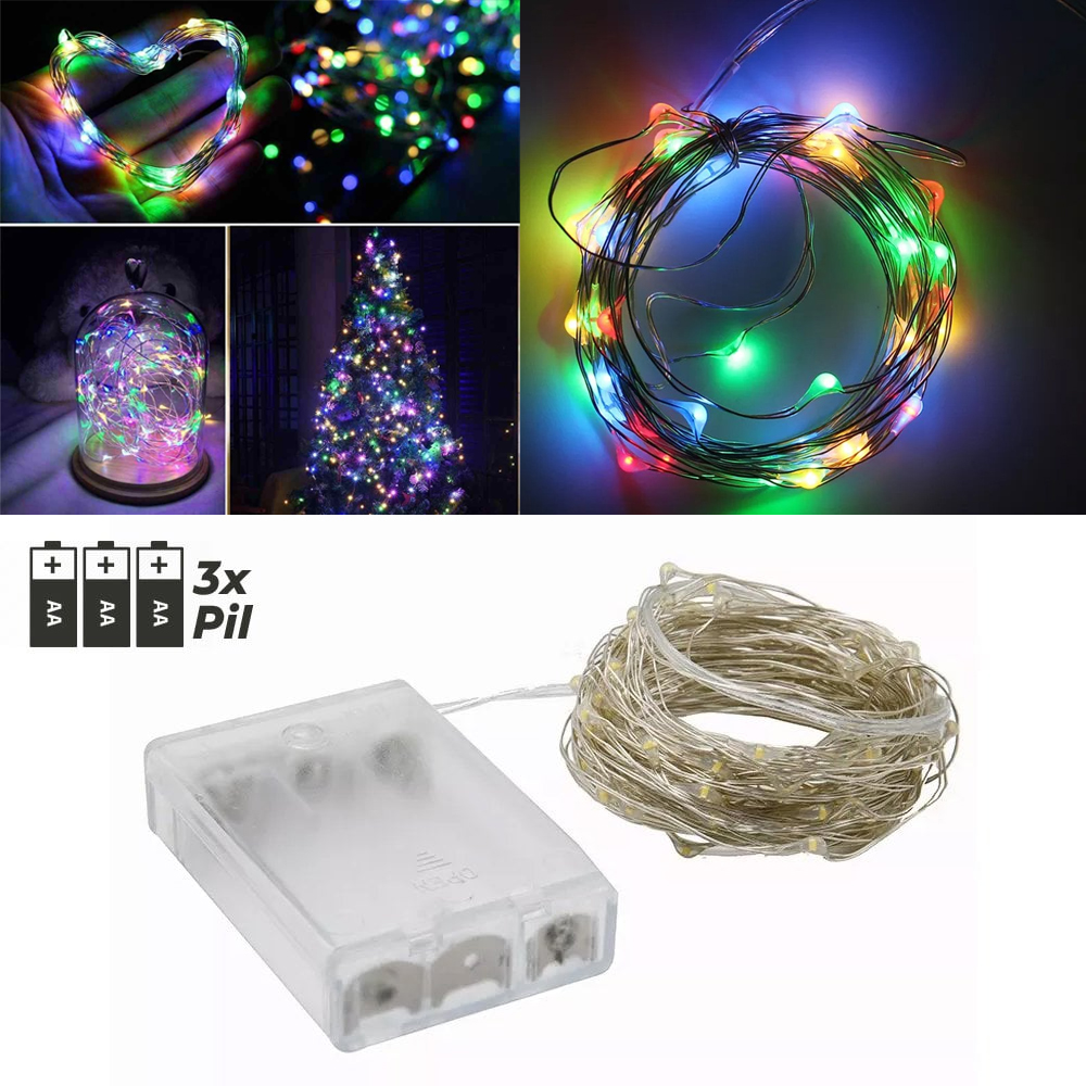 RGB Pixel Bağ Led 10mt Su Geçirmez PM-2557