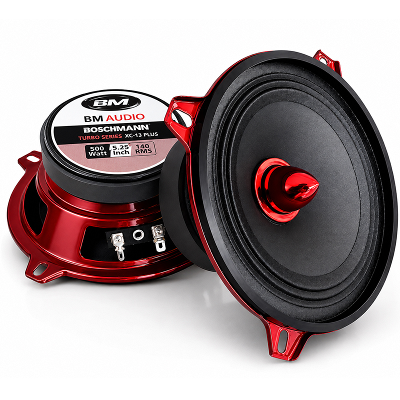 Oto Midrange 13cm 500w 2 Adet Turbo Fişek Boschmann XC-13