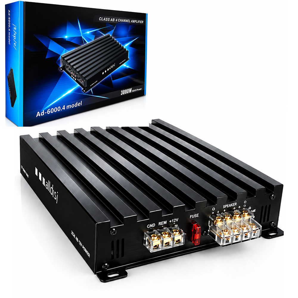 Oto Anfi 4 Kanal 3000w RMS 280w ADS AD-6000.4