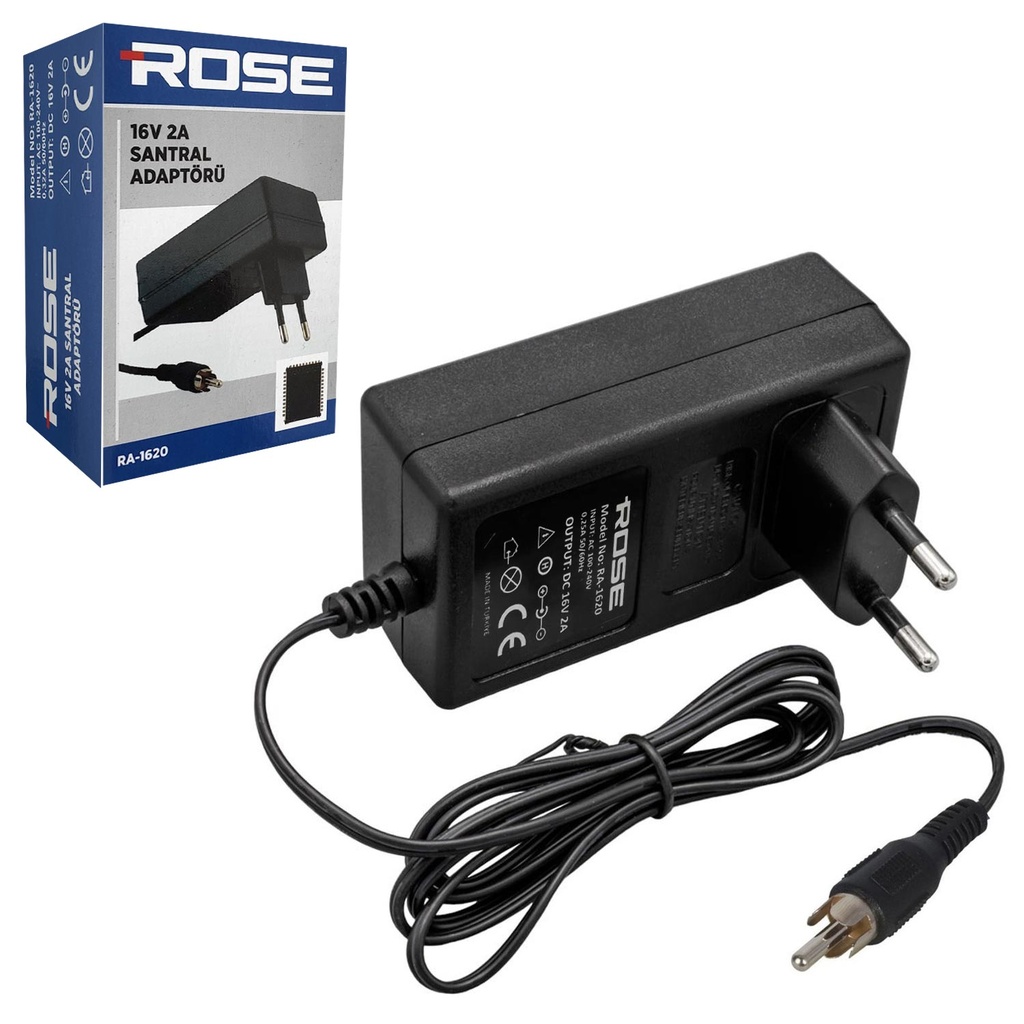 Santral Adaptör 16v 2a Rca Rose RA-1620RCA