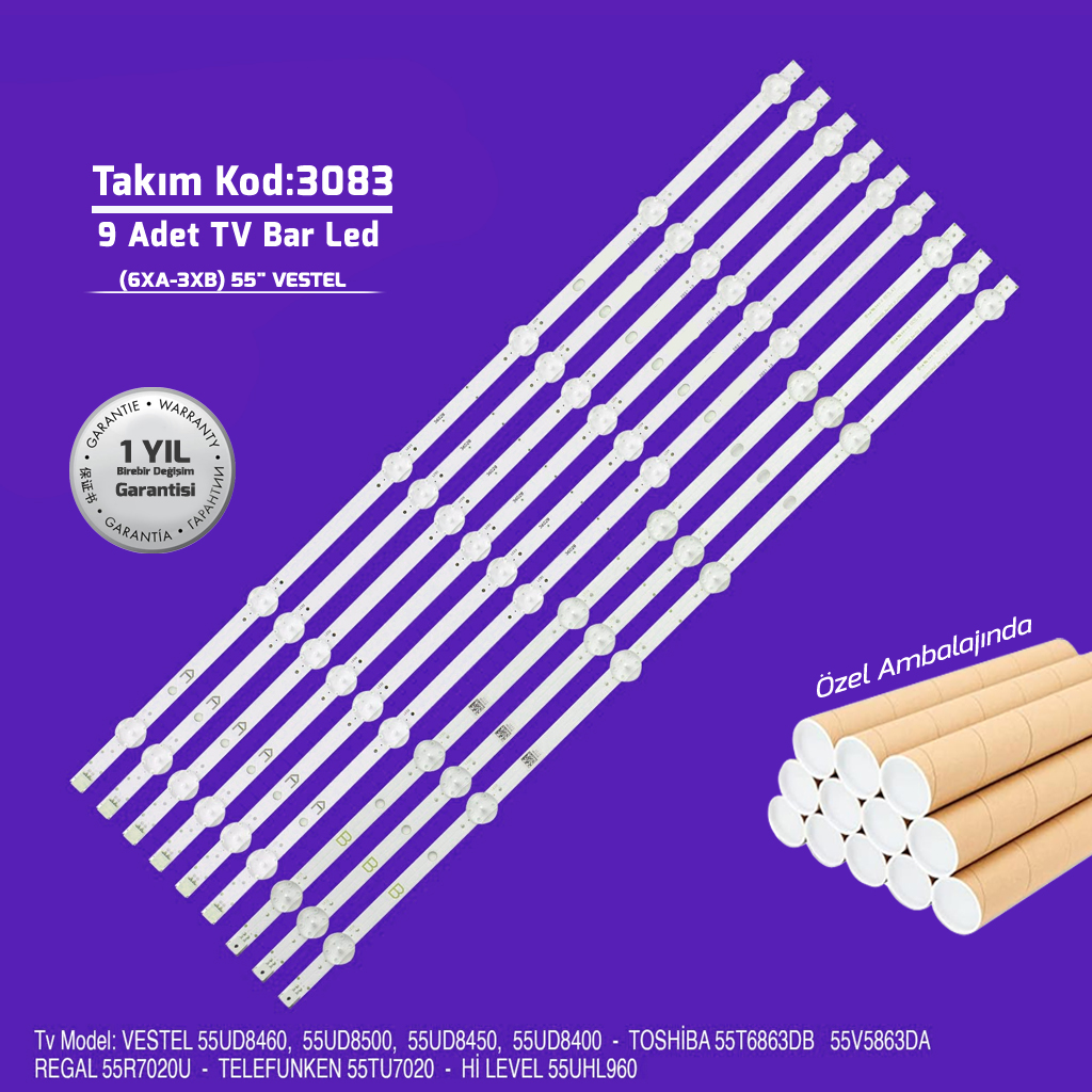 55'' Svv550Aq9 A B Rev02 170216 Vestel 9adet Tv Bar Led