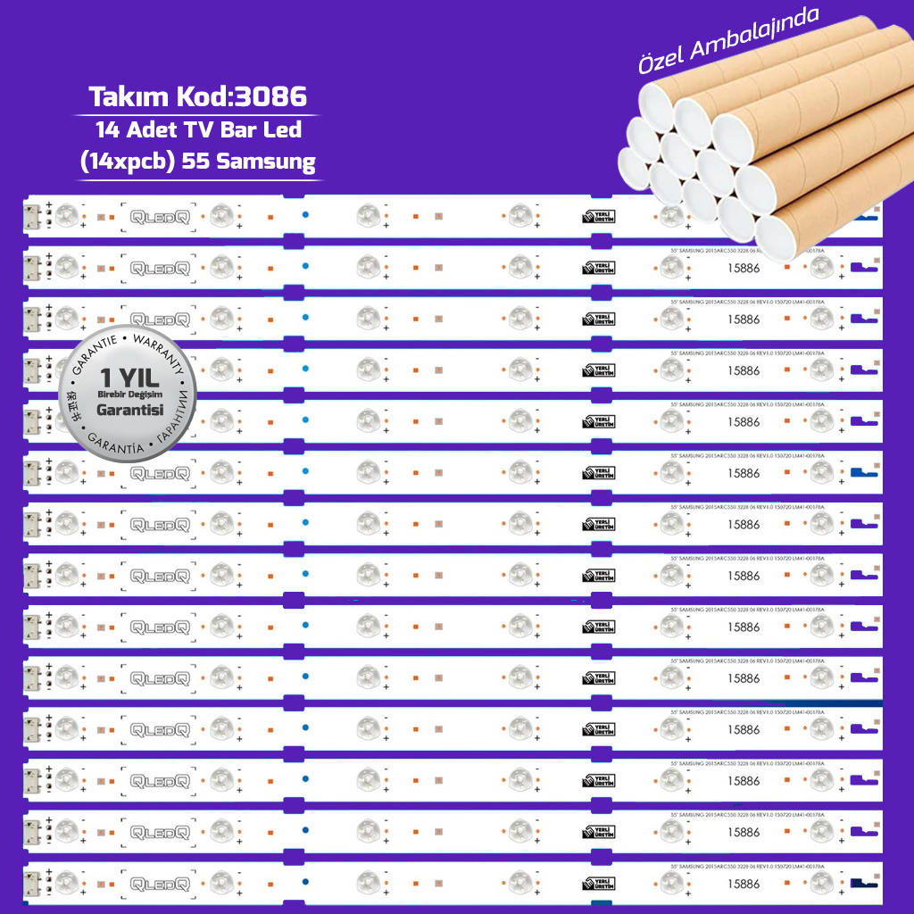 55'' Samsung 2015Arc550 3228 06 Rev1.0 150720 Lm41 00178A Samsung 14adet Tv Bar Led
