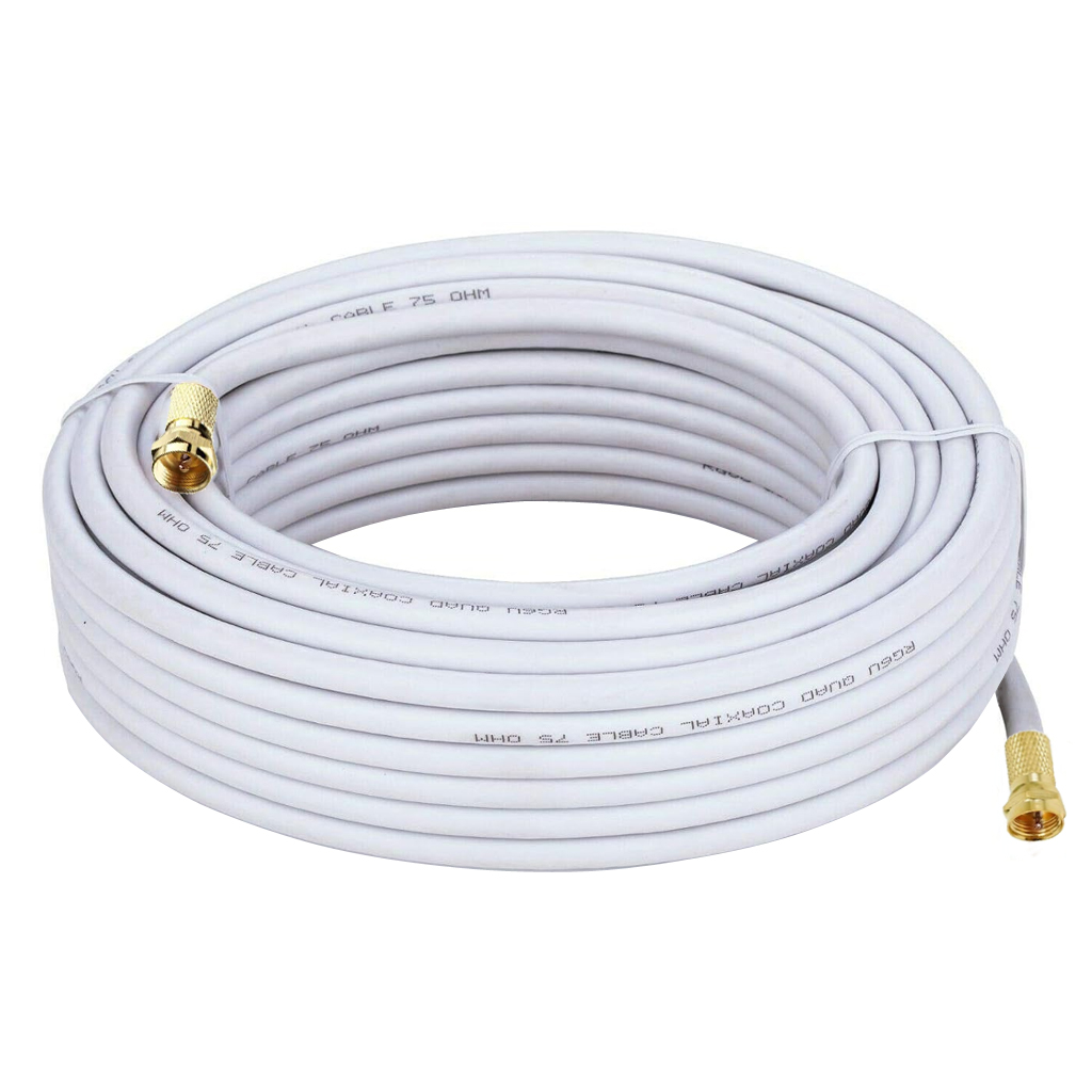 RG6 F Konnektörlü Hazır Anten Kablo 20mt Poke PK-5321