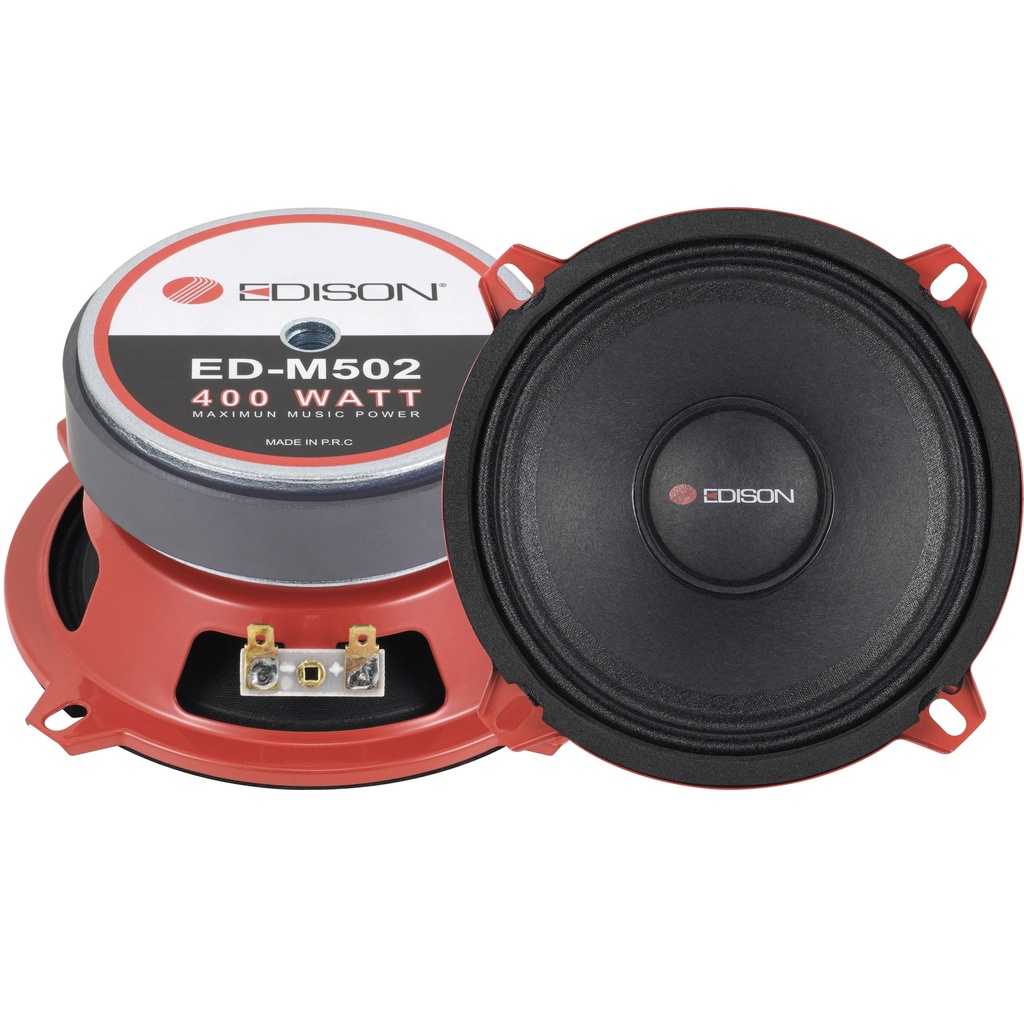 Oto Midrange 13cm 400W 2 Adet Edison ED-M502 