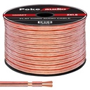 2X1.5 Hoparlör Kablosu Kordon Şeffaf 100mt PK-1424