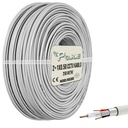 2+1 CCTV 0.50 Kamera Kablosu 250mt Poke Pk-1020