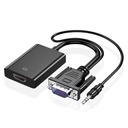 Vga To Hdmi Çevirici Sesli Gabble GAB-VGHD R6