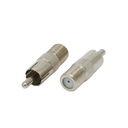 RCA Erkek F Konnektör Dişi PK-6281  Ç1