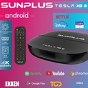Android Tv Box Uydu Alıcı 2/16gb DDR3 4K Sunplus Tesla XS-2  R42