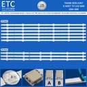 55'' VESTEL SVV550AQ9 REV02 170216 A B TYPE 94V-0 55TU7020 55V5863DAT 55UHL960 55R7020U 55UD8400 Tv Led Bar