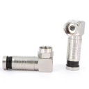 RG6 U6 L Tipi Çevirmeli Sıkmalı F Konnektör Nova 4469  R27