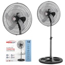 18" Ayaklı Vantilatör 45x150cm Metal Pervane Microstar MSR-2518