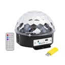 Disko Topu RGB Bluetooth Hoparlörlü Ledx GM-0803B  R24