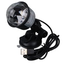 Mini Projeksiyon Disko Topu RGB Atmosferli Vantuzlu Ledx KX-6889USB   R24
