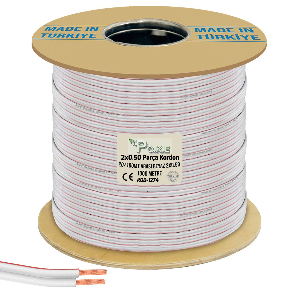 2x0.50 Parça Kordon 1000mt Poke-1274