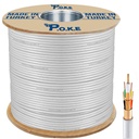 4+1 CCTV 0.50 Kamera Kablosu Gold 500mt Poke PK-1036